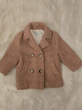 Emile et Ida Double-Breasted Coat | Size 2A (fits 2T)
